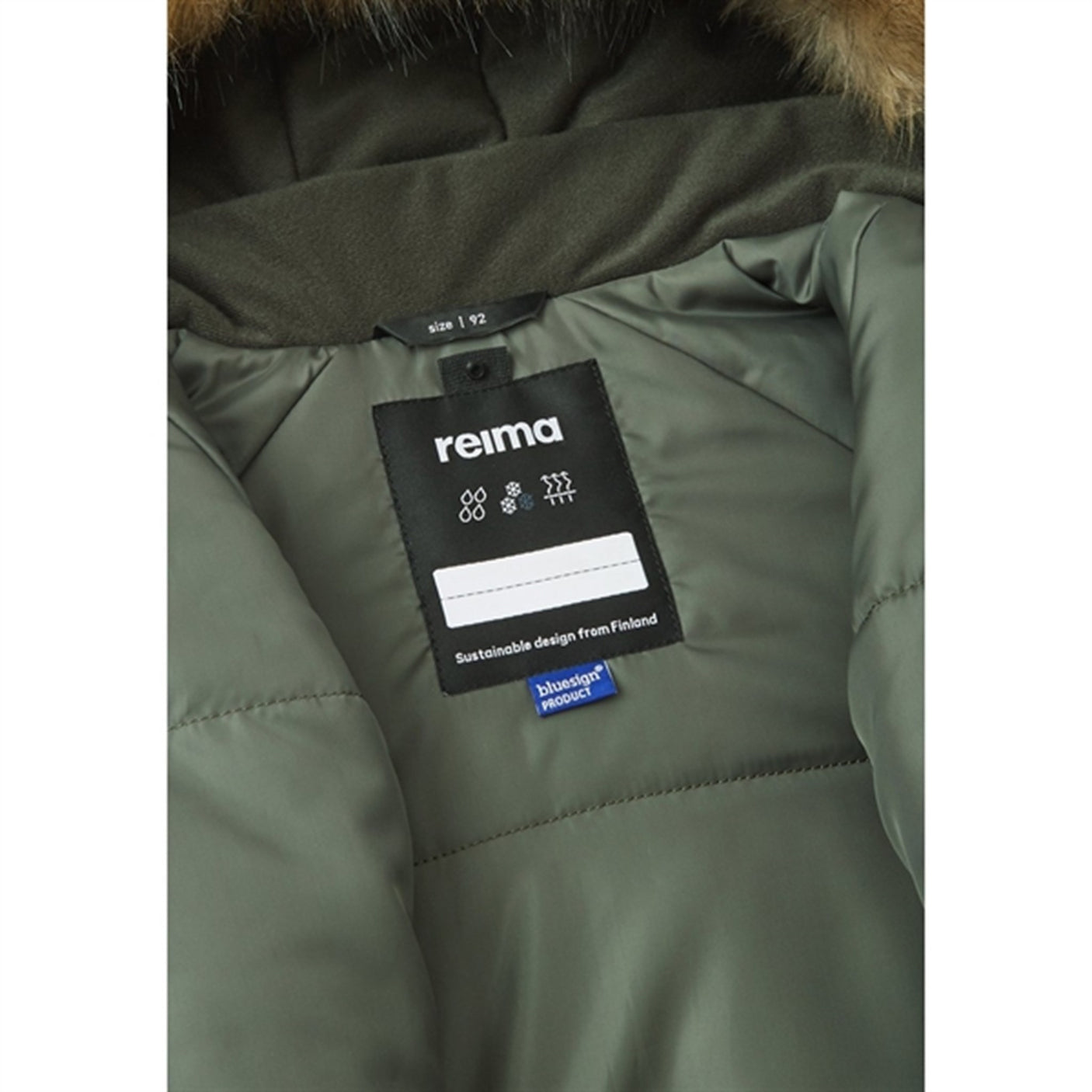 Reima Reimatec Snow Suit Lappi Thyme green