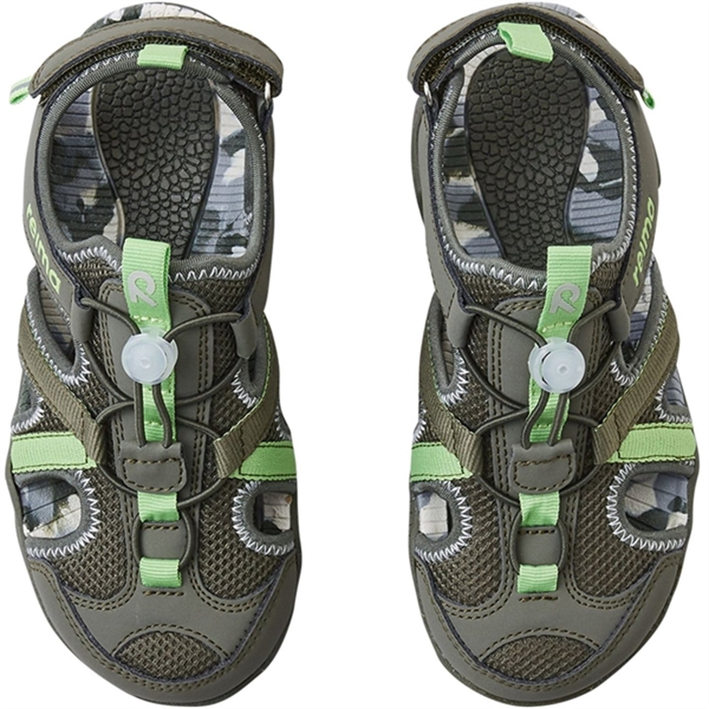 Reima Sandals Hiekalla Greyish Green