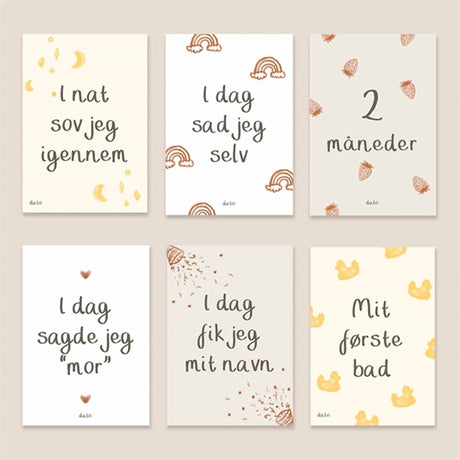 WITHWHITE Milestone Cards 35 Cards