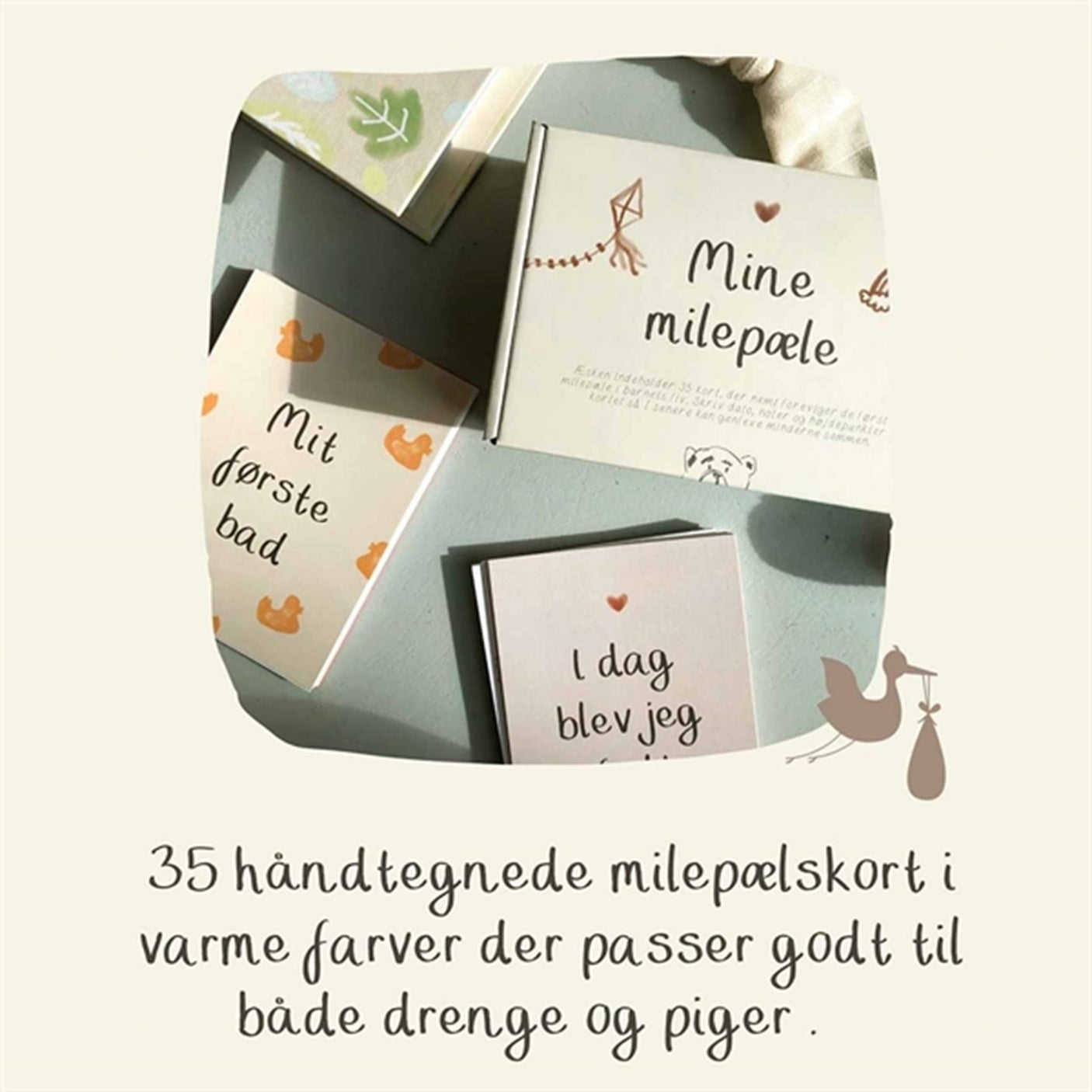 WITHWHITE Milestone Cards 35 Cards