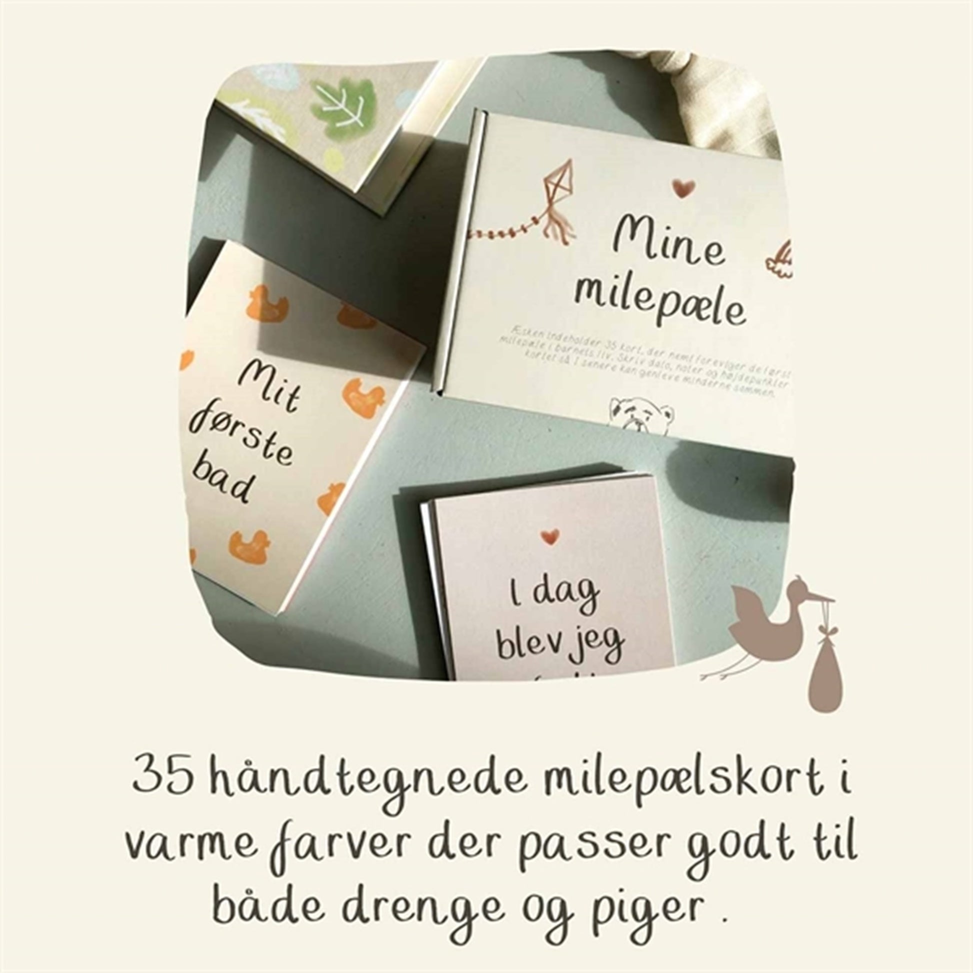 WITHWHITE Milestone Cards 35 Cards