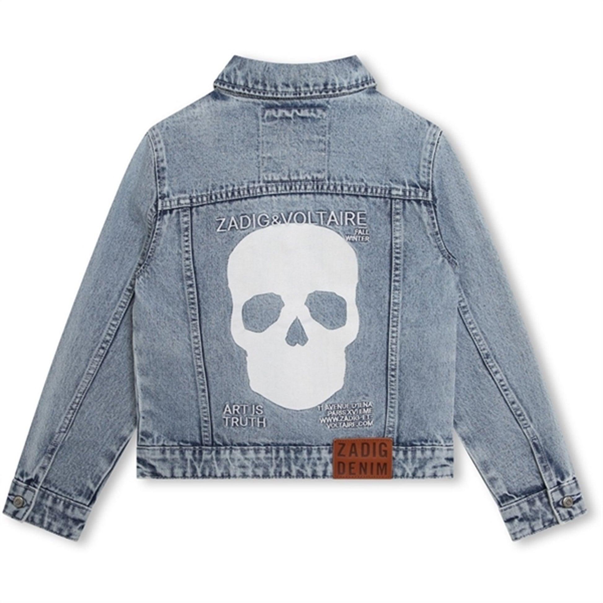 Zadig & Voltaire Bleach Denim Jacket