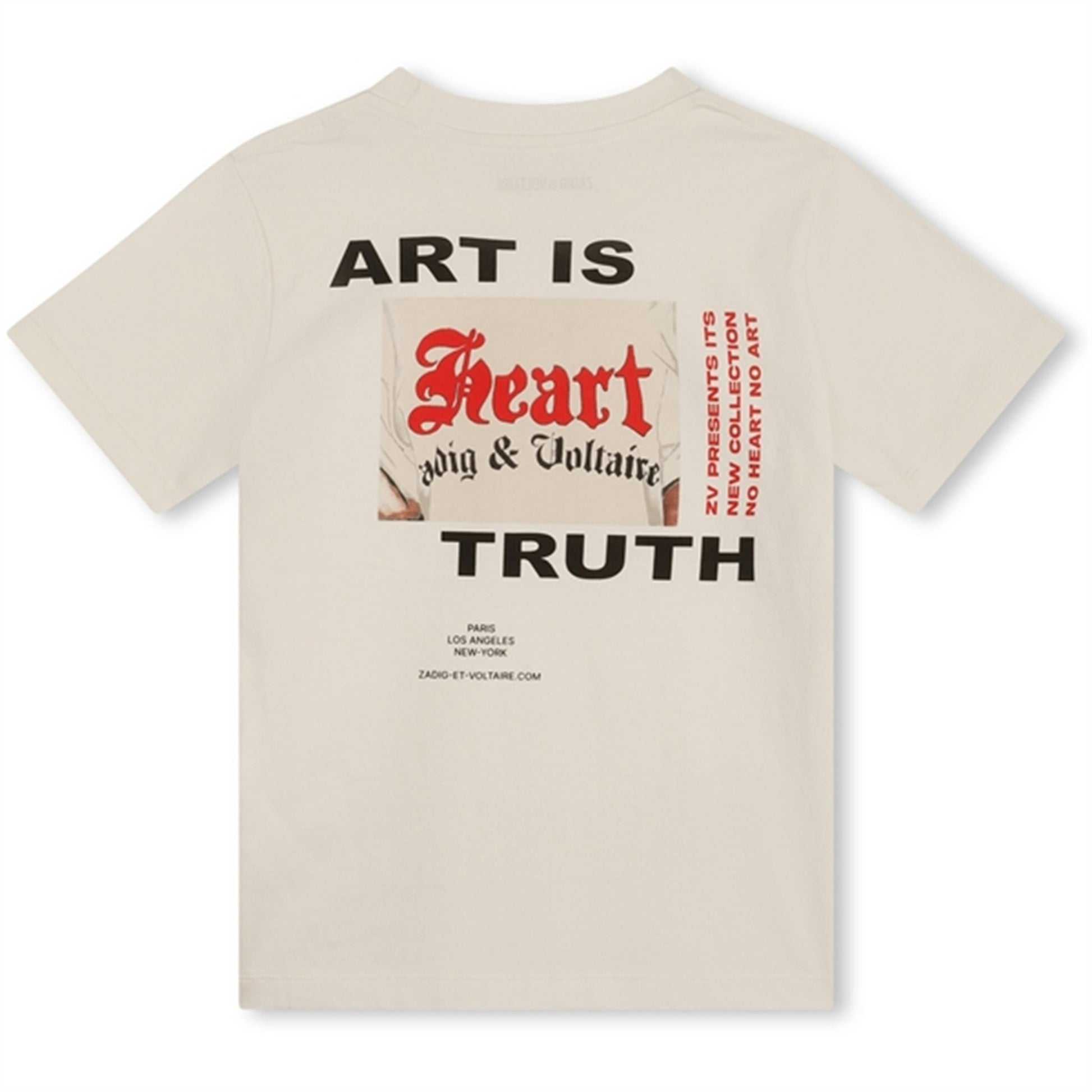 Zadig & Voltaire Cream T-shirt