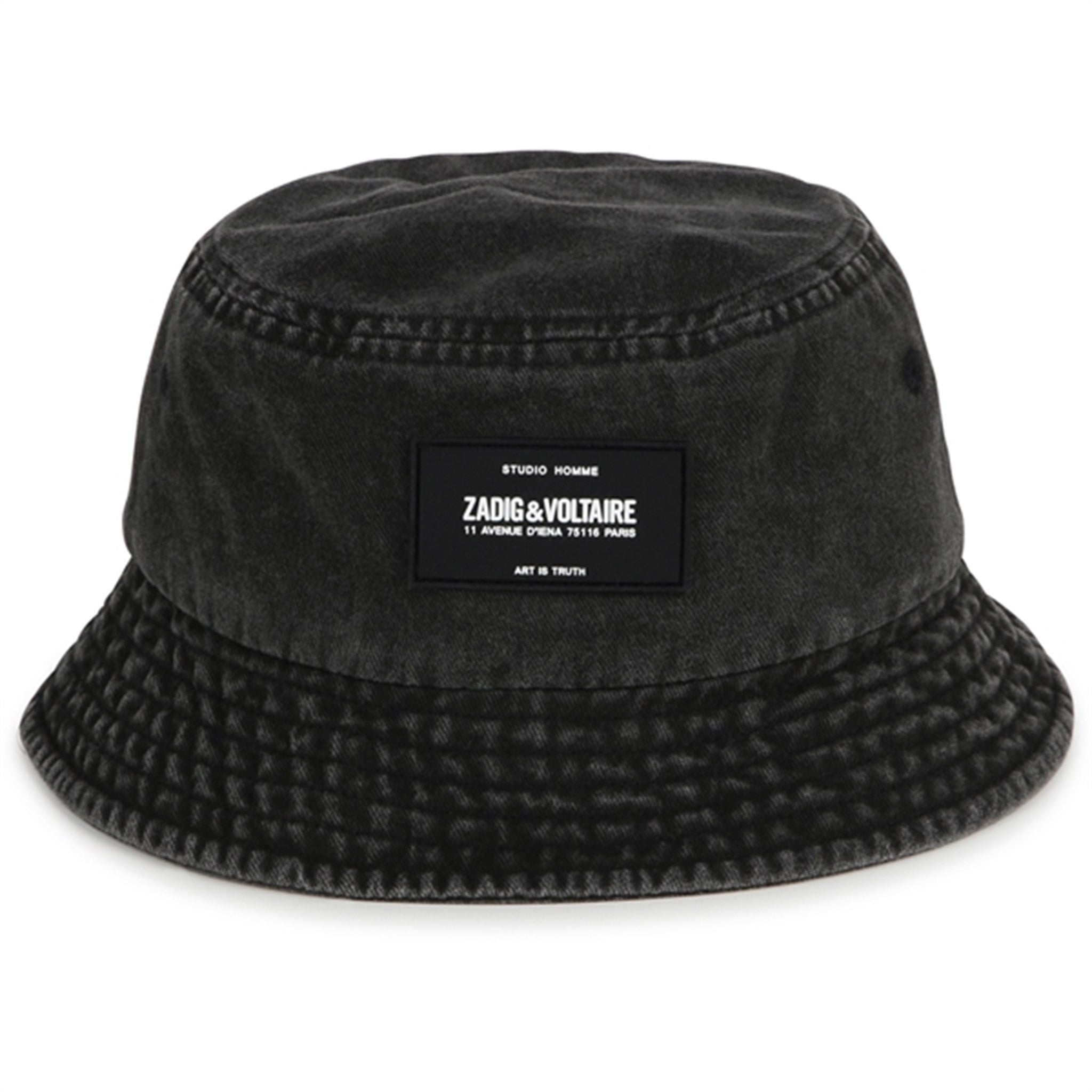 Zadig & Voltaire Black Bucket Hat