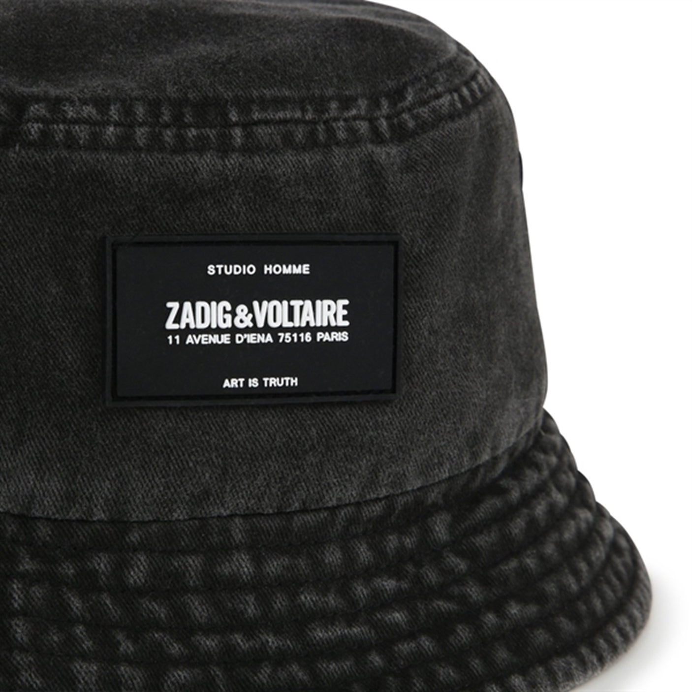 Zadig & Voltaire Black Bucket Hat