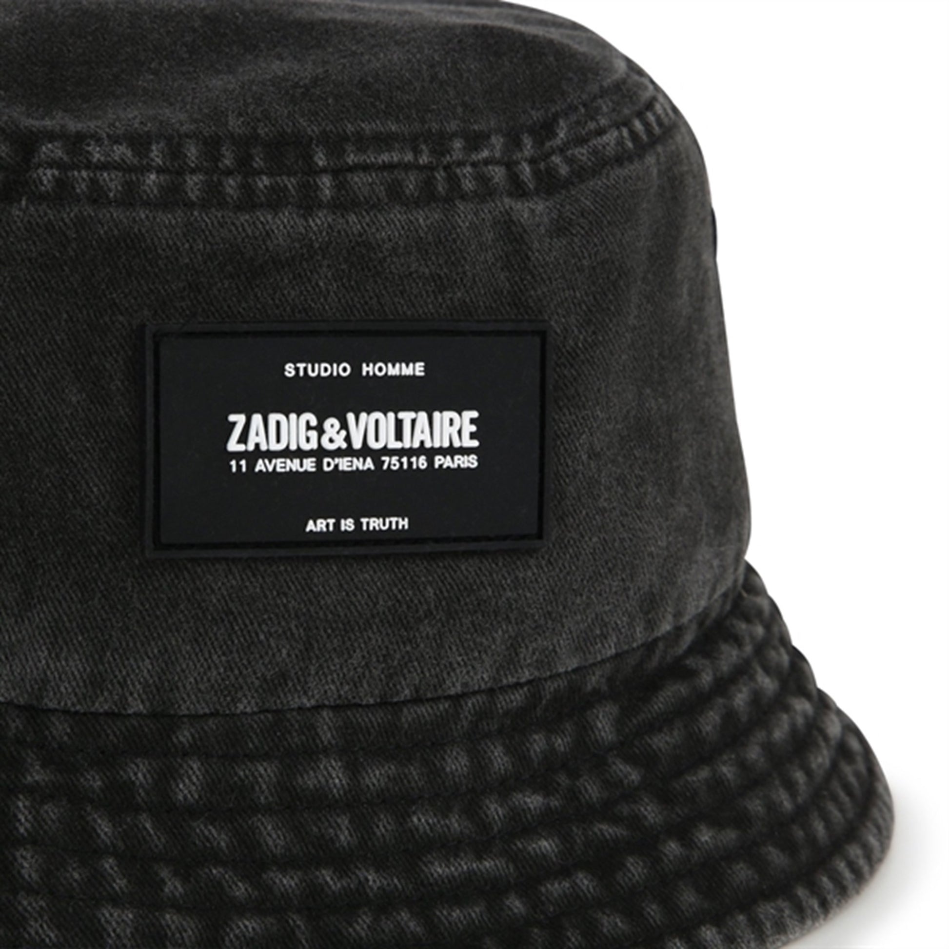 Zadig & Voltaire Black Bucket Hat