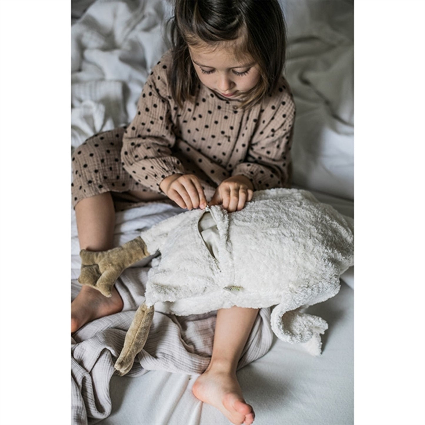 Senger Naturwelt Cuddly Animal Goose White Large