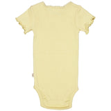 Wheat Yellow Dream Rib Lace Body