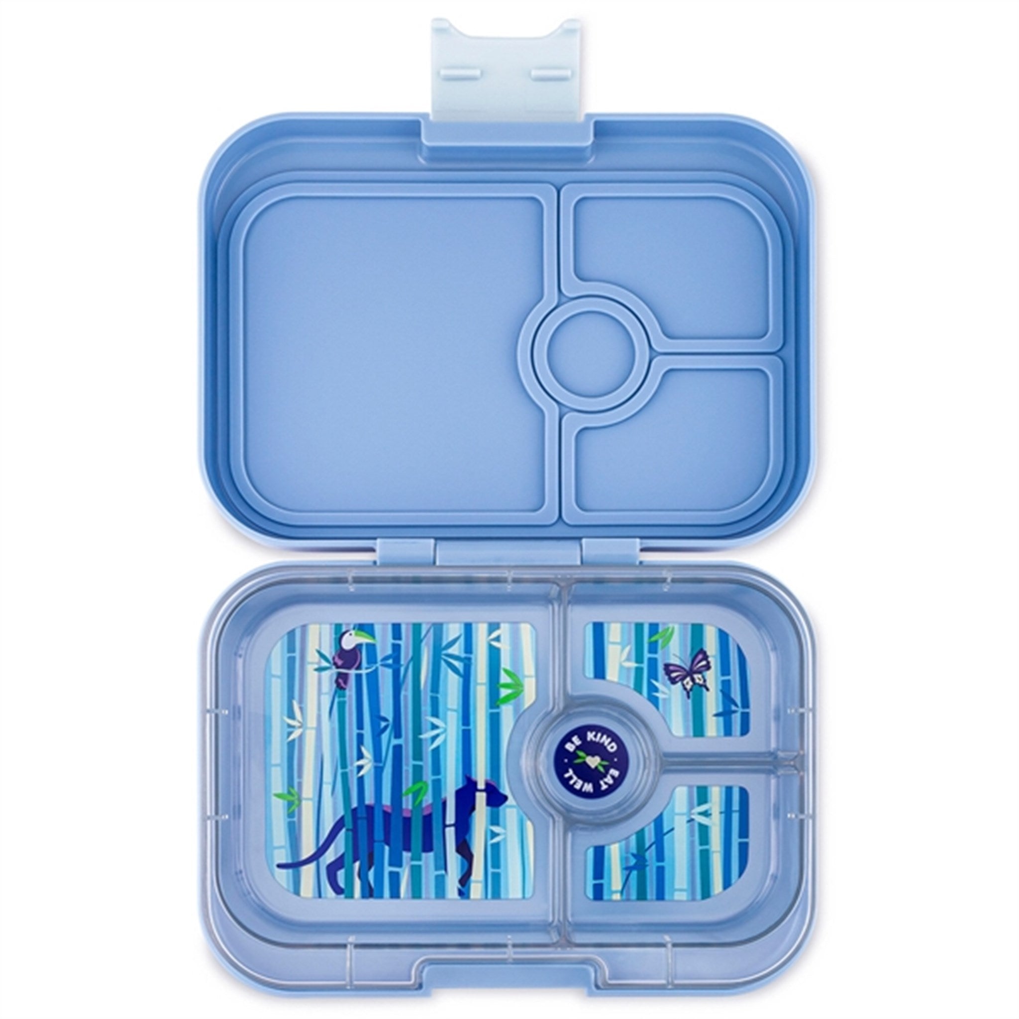 Yumbox Panino Lunchbox 4 Sections Hazy Blue Panther
