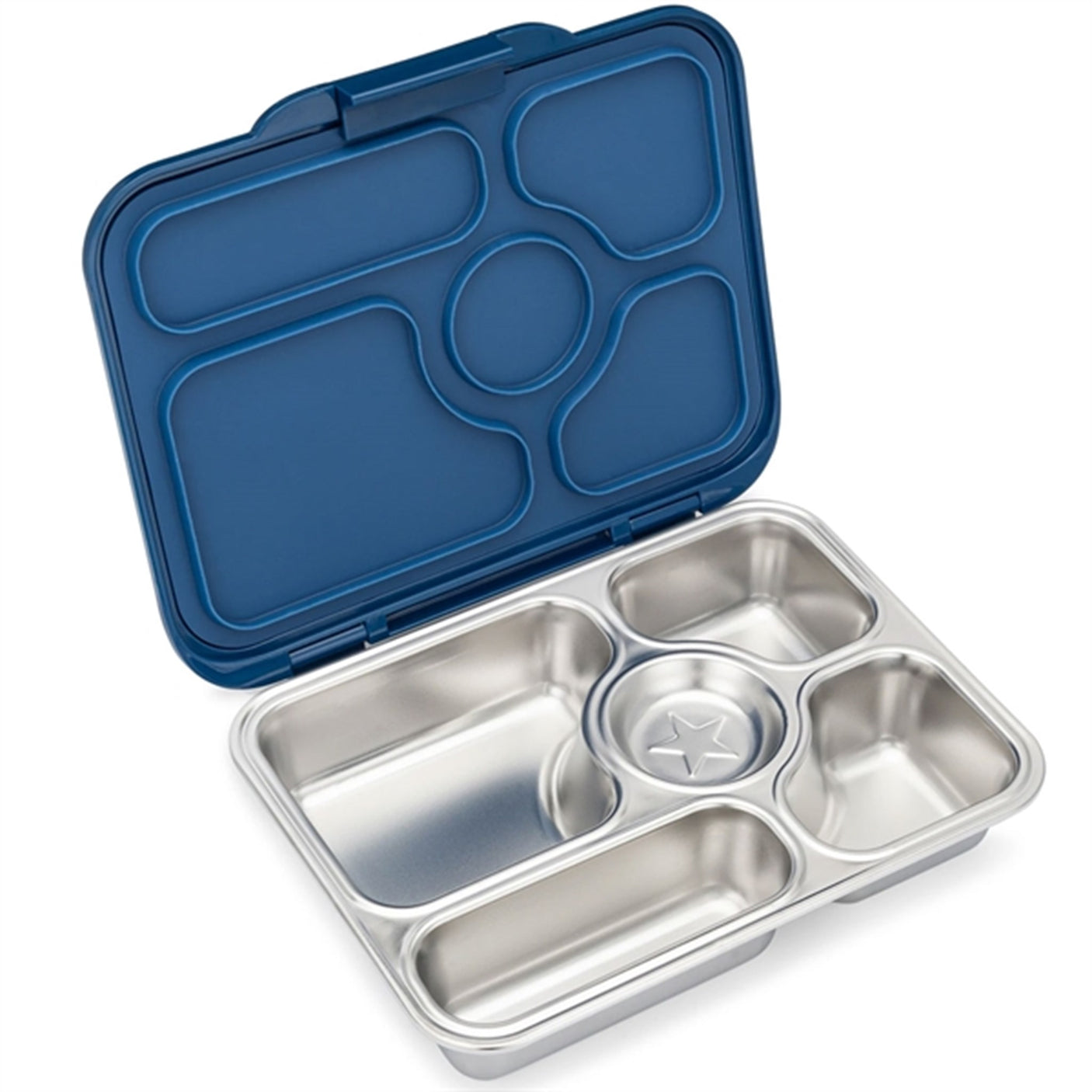 Yumbox Presto Stainless Steel Lunch Box Santa Fe Blue