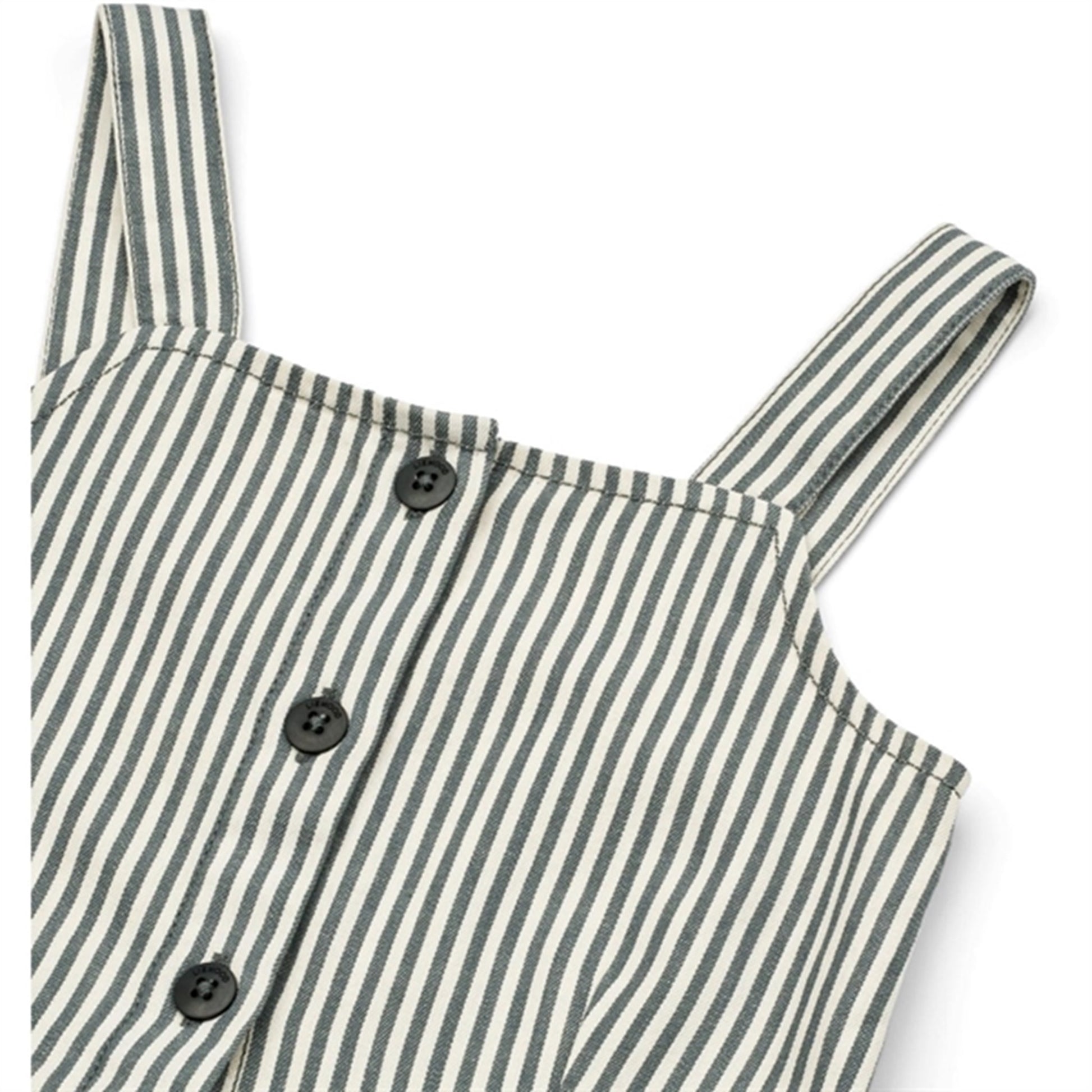 Liewood Y/D Stripe Whale Blue/Creme De La Creme Zia Stripe Dress