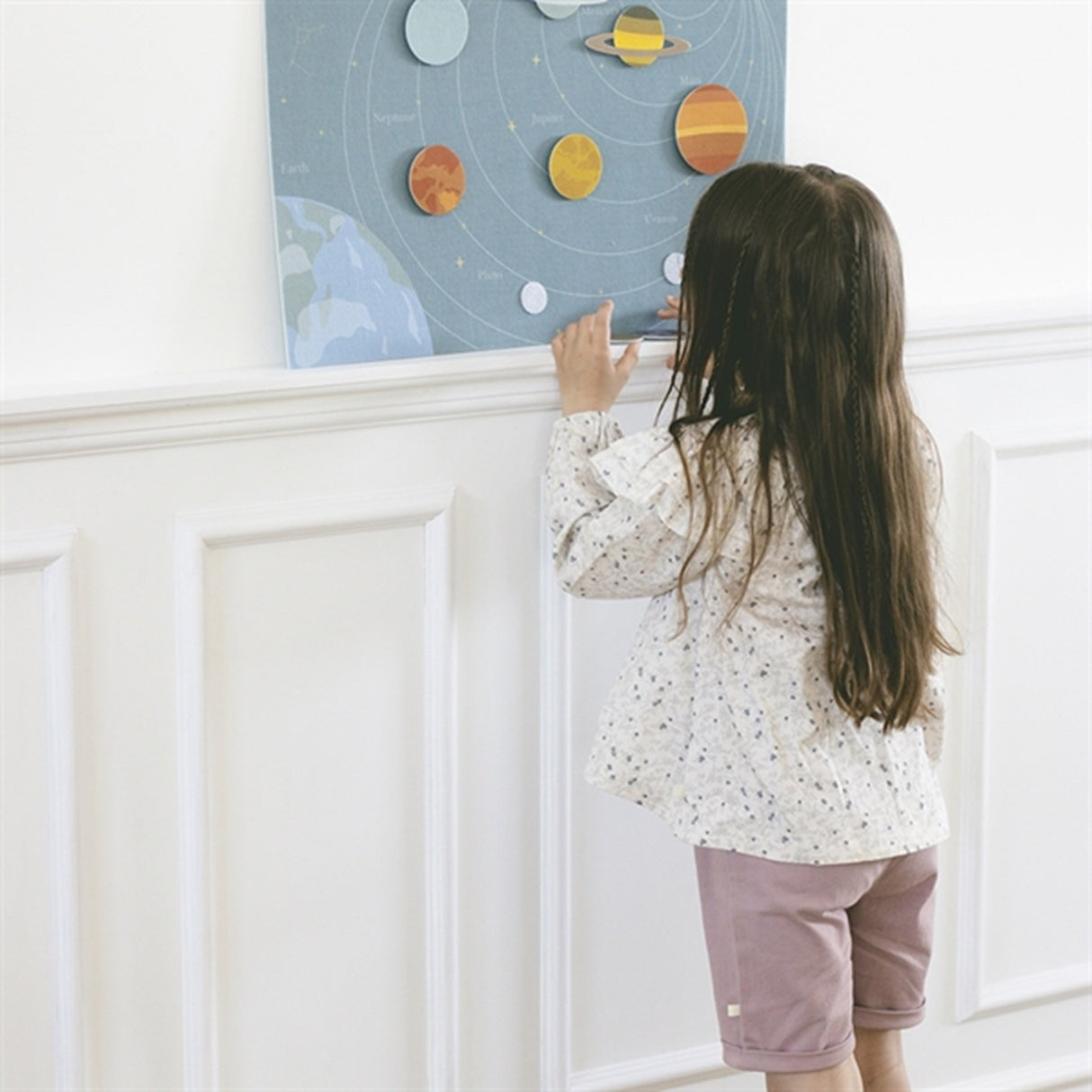 That's Mine Blanket Filt Zoe Planets NOOS