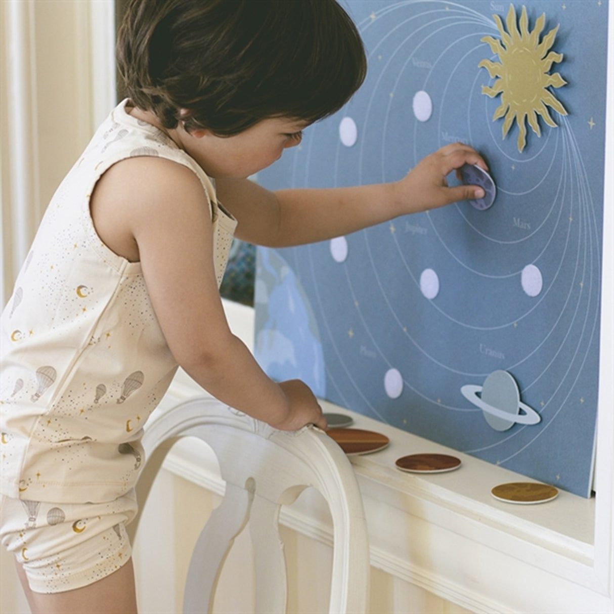 That's Mine Blanket Filt Zoe Planets NOOS